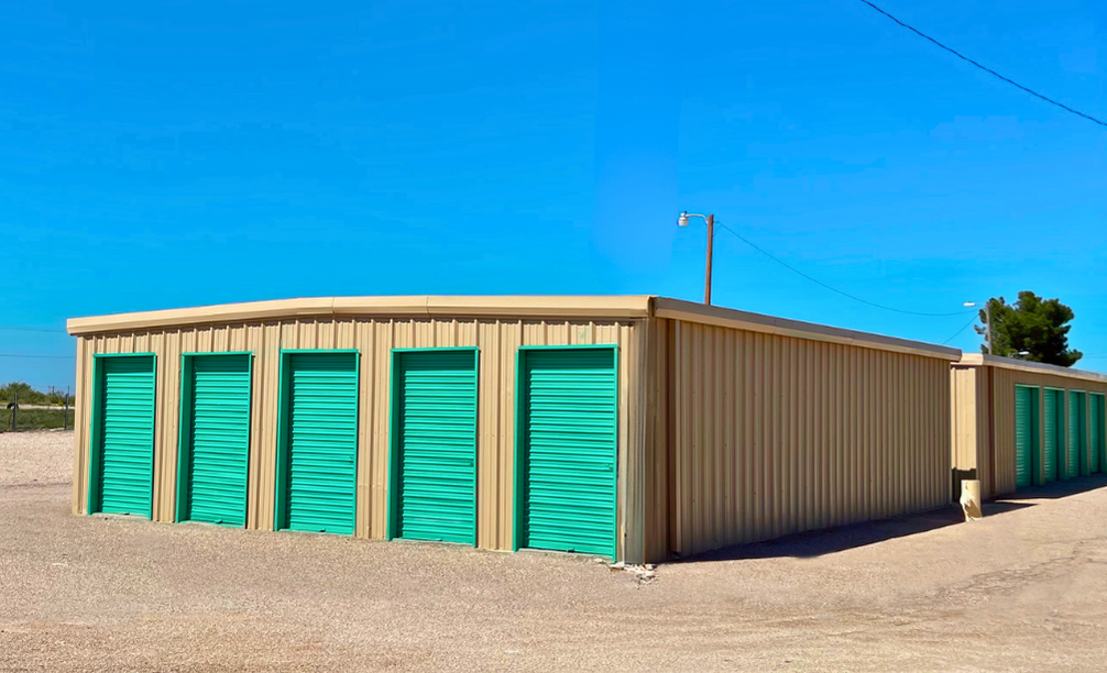 Drive up units at Hobbs Self Storage New Mexico, 1515 West Broadway Place, Hobbs, NM 88240